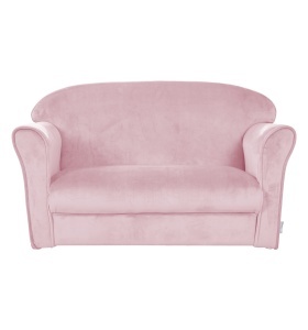 Canapea pentru copii roba Lil Sofa, rozmauve, cu perne de sprijin, 78 cm - Img 3