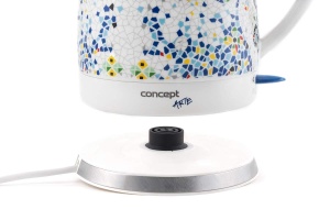 Cantar cu aburi CONCEPT Hausgerate RK0020, 1.5 L, 1350 W, Alb - Img 3