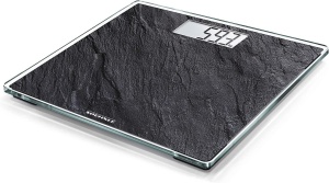 Cantar de baie Soehnle Style Sense Compact 300 Slate, capacitate 180 kg, display LCD