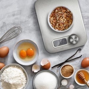 Cantar de bucatarie CASO Kitchen Energy, capacitate 5 kg, design din otel inoxidabil - Img 2