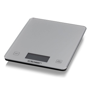 Cantar de bucatarie Cloer 6878, capacitate 10 kg, display LCD, suprafata sticla