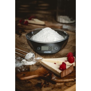 Cantar de bucatarie digital Mesko MS3164 cu bol de 0,7 L, capacitate 5 Kg, negru - Img 5