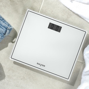 Cantar digital Salter 9081 SV3R, capacitate 150kg, display LCD, platforma sticla - Img 3