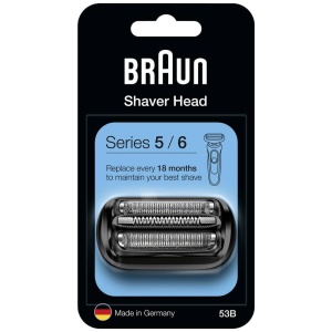 Cap de ras pentru aparat de ras Braun Series 5, negru, schimbare usoara, compatibil cu modelele 2020