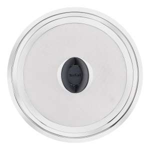 Capac anti-stropire inox Tefal Ingenio 24-30 cm, usor de curatat, design compact - Img 7