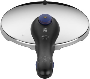 Capac de schimb WMF Perfect Plus O 22 cm otel inoxidabil Cromargan maner din plastic 2 trepte de gatire - Img 8