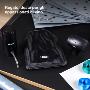 Capac de vin electric Haier Premium Collection, pastreaza aroma pana la 7 zile, design elegant - Img 6