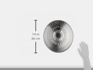 Capac inox multiusos Ibili 714237, 30-32-34-36 cm, argintie - Img 3