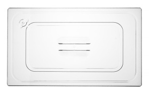 Capac transparent HENDI GN 12, 325x265mm, din policarbonat, rezistent la temperaturi -40 la 110C - Img 2