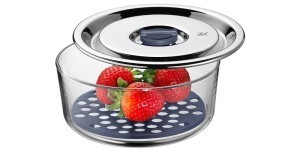 Capac WMF Top Serve O 18 cm Cromargan cu Ventil Frigider Sigilare Etansa - Img 2