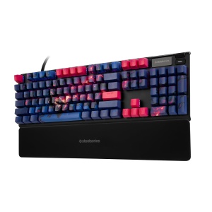 Capace de taste SteelSeries - Editie limitata proiectate cu artist - Taste Double Shot - Titik Noda - Termoplastic PBT durabil - Compatibil cu majoritatea tastaturilor mecanice - Lucrari de arta speciale