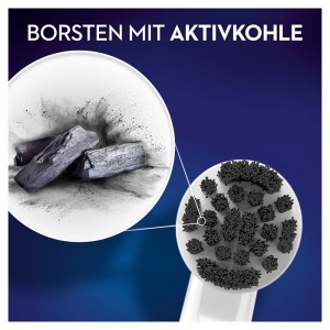 Capete de perie Oral-B Pure Clean, 8 bucati, cu perii din activ carbune - Img 3
