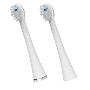 Capete de perie Waterpik Sonic Fusion, capete de schimb Sonic Fusion Periuta de dinti electrica cu irigator oral incorporat, pachet de 2 (SFRB-2EW)