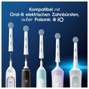 Capete de periuta de dinti Oral-B Pro Sensitive Clean, 6 bucati, alb, borstie extra-moale - Img 8