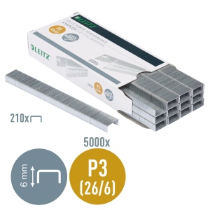 Capsatoare Leitz Power Performance P3 (266), 5000 bucati, verzicate - Img 2