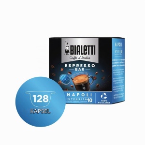 Capsule cafea Bialetti Napoli - Set 8 pachete a cate 16 capsule, compatibile cu espresoare - Img 3