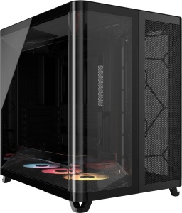 Carcasa PC CORSAIR AIR 5400 RS-R ARGB, 3 camere, neagra
