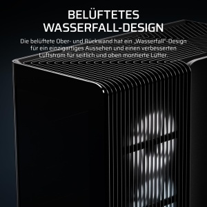 Carcasa PC Corsair Frame 4500X LX-R RGB, Mid-Tower, Negru, cu 3 Ventilatoare RGB - Img 4