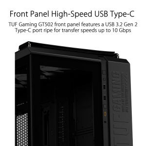 Carcasa PC modulare ASUS TUF Gaming GT502 Plus Alb, ATX, cu USB 3.2 - Img 5