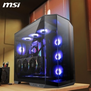 Carcasa PC MSI MAG PANO 100R PZ ATX, 4 ventilatoare ARGB, USB 20Gbps - Img 8