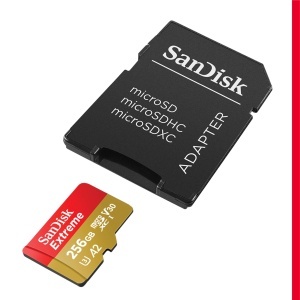 Card de memorie SanDisk Extreme microSDXC 256 GB, viteza 190 MBs, adaptor inclus - Img 2