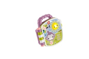 Carte interactiva Fisher-Price JFN05 cu sunete, ilustratii colorate si 2 pagini