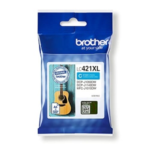 Cartus Cerneala Brother LC-421XLC Cyan, 500 pagini, Original - Img 2