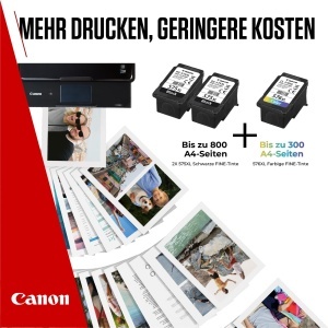 Cartus de cerneala Canon PG-575XL CL-576XL, 400 pagini negru, 300 pagini color - Img 5