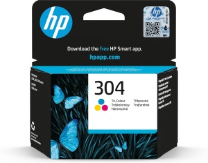 Cartus Original HP 304 (N9K05AE) pentru Imprimante DeskJet si ENVY, Culoare