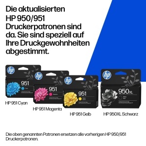 Cartus Original HP 951, Galben, 535 Pagini, Compatibil cu OfficeJet Pro - Img 2