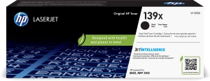 Cartus toner HP 139X W1390X LaserJet Original Negru Productivitate Ridicata