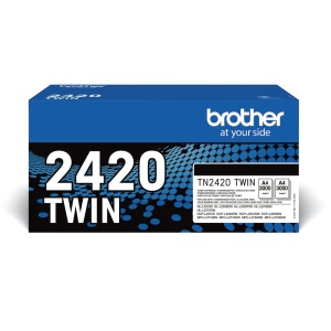 Cartus Toner Original Brother TN-2420TWIN, 6000 pagini, Negru