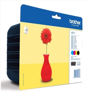 Cartuse de cerneala Brother LC-121, 4 culori, pentru imprimante Brother
