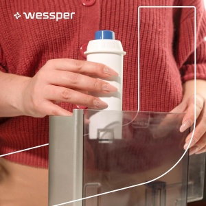 Cartuse de filtrare de apa Wessper pentru aparat de cafea complet automat, filtru de schimb pentru DeLonghi DLSC002, SER3017, ECAM, ESAM, ETAM, SECAM, Seria S, cartuse de filtru pentru aparate de cafea - pachet de 6 - Img 8