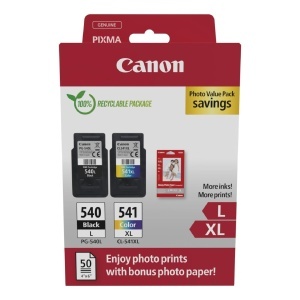 Cartuse Originale Canon PG-540L CL-541XL, Negru si Colorat, 2 Cartuse