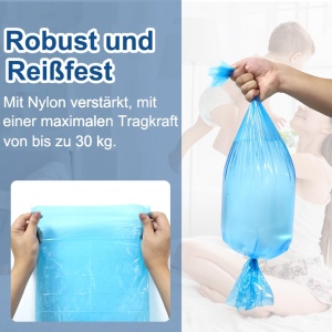Cartuse pentru cos de gunoi TopEsct, 3 buc, capacitate 280 pampers, rezistente la mirosuri - Img 6