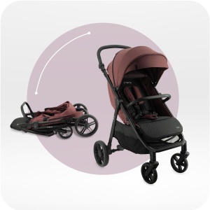 Carucior copii MoMi CLARA pliabil 22 kg 5 puncte siguranta accesorii incluse - Img 8