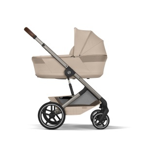 Carucior CYBEX BALIOS S LUX cu Babywanne pliabila, culoare Almond Beige - Img 4