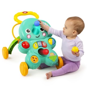 Carucior de joaca Bright Starts Stroll n Roll 2-in-1 cu muzica si lumini - Img 2