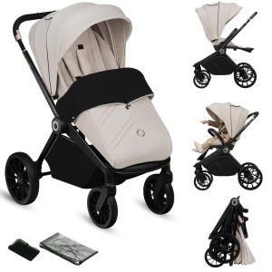 Carucior Lionelo Mika Plus pentru copii 6-48 luni, 22 kg, pliabil