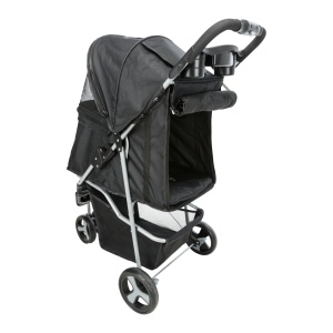 Carucior pentru caini TRIXIE 28958, 47 100 80 CM, negru, 4,6 kg - Img 6