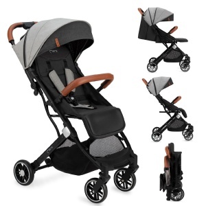 Carucior pliabil MoMi ESTELLE pentru copii pana la 15kg, 7.5kg, cu functie de relaxare