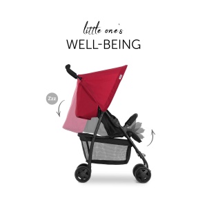 Carucior Sport hauck cu greutate de 5,9 kg, pliabil rapid, culoare Rosu - Img 5