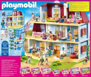 Casa de Papusi PLAYMOBIL 70205 cu Klingel, 592 Piese, pentru Copii de la 4 Ani - Img 7
