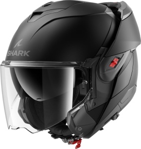 Casca moto SHARK OXO BLANK, neagra mat, XXL, cu protectie UV380