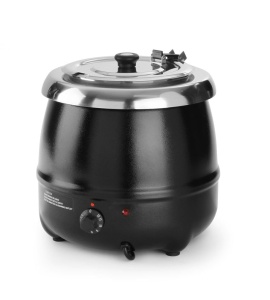 Caserola pentru supa HENDI 8L, 435W, inox, negru - Img 5