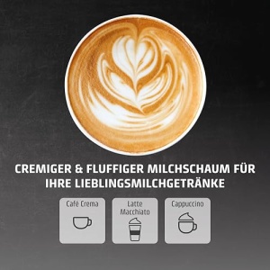 CASO EspressoGourmet Crema - Aparat de portafiltru, espressor, cu spumant de lapte, espresso, cappuccino, portafiltru din otel inoxidabil, pompa ULKA de 20 bari, aparat de cafea pudra de cafea, tampoane ESE - Img 10