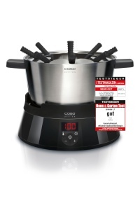 CASO Induktions-FonDue 1000W Fondue pentru 8 persoane Negru Timer 180 minute