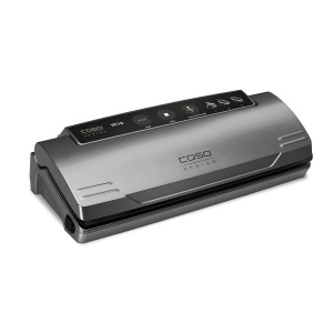 Caso VC 10 Plus Edition - include set mare de accesorii, cordon de sudura de 30 cm, rezistenta variabila la vid, pompa de vid 9 L/min, gri, argintiu, 1 pachet