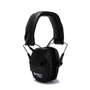 Casti antifonice Honeywell Howard Leight Impact Sport 1034490, protectie auditiva, negre